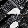 GIMTO Creative Men's 3D Skull Watch Cool Stainless Steel Big Dial Vintage Boy Quartz Military Wristwatch (Black 3D Skull) - Image 5