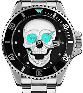 skull watch