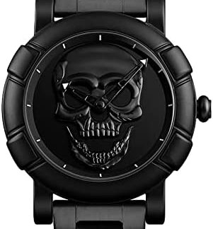 skull watch