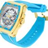 Invicta S1 Rally Diablo 52Mm Automatic Skeletonized Strap Watch Green/Silvertone Men's - Image 3