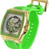 Invicta S1 Rally Diablo 52Mm Automatic Skeletonized Strap Watch Green/Silvertone Men's - Image 2