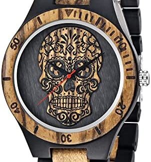 skull watch