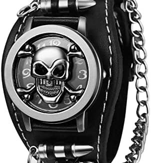 skull watch