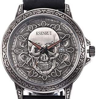 skull watch