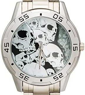 skull watch