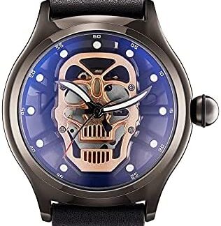 skull watch