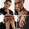 PROSTEEL Viking Crow Raven Skull Compass Customized Ring Size 7 Stainless Steel Punk Jewelry Nordic Pinky Rings For Men Women - Image 2