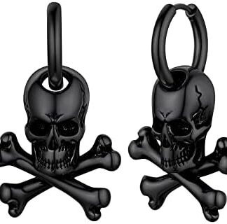 skull earring