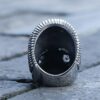 Gothic Stainless Steel Bearded Skull Ring Punk Hip Hop Biker Skull Ring Men Fashion Jewelry - Image 6