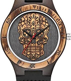 skull watch