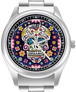 skull watch