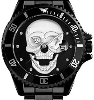 skull watch