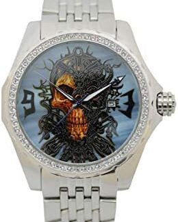 skull watch