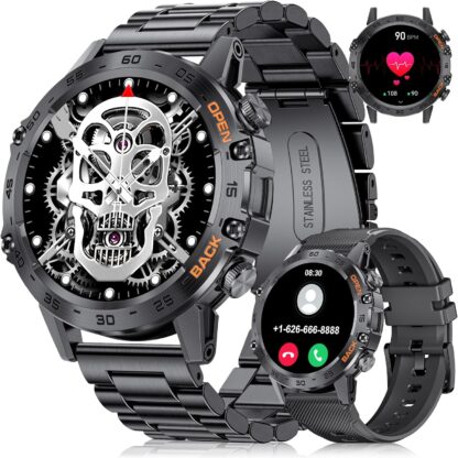 skull watch