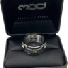 Harley-Davidson Men's Willie G Skull & Chain Band Ring, Stainless Steel - Image 3