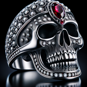 awesome skull ring for rock stars