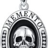 Memento Mori Necklace 925 Sterling Silver