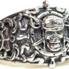 Pirate Skull Biker Ring 925 Sterling Silver Jewelry Size 6-15 - Image 3