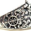 Pirate Skull Biker Ring 925 Sterling Silver Jewelry Size 6-15 - Image 5