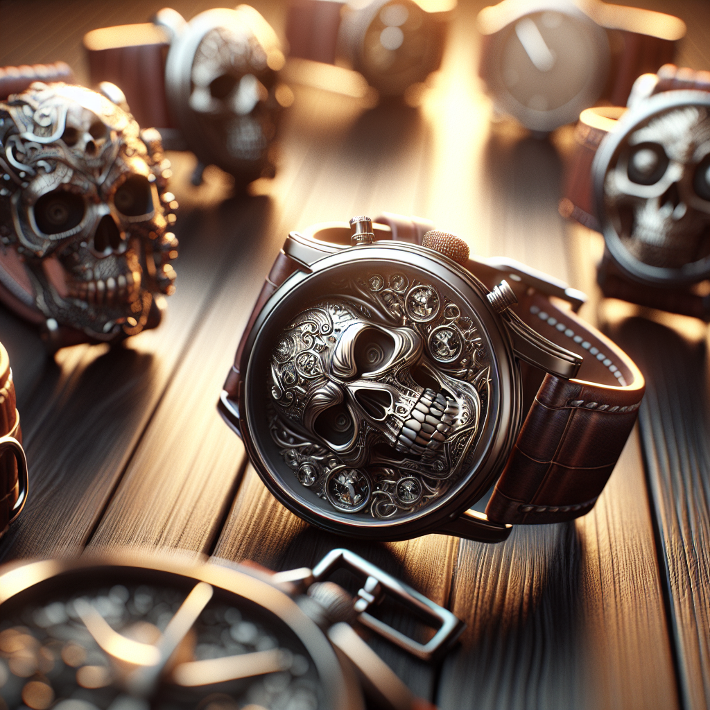 Skull watch