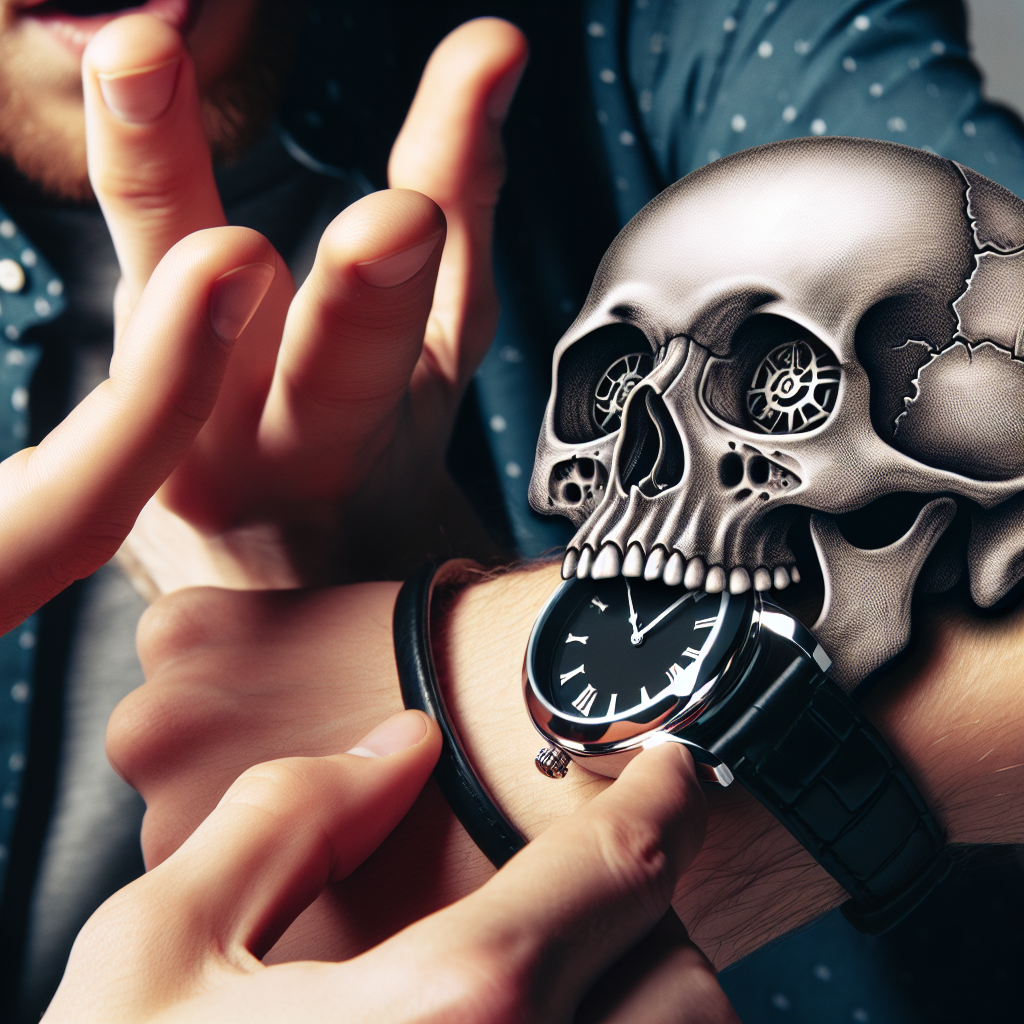 Skull watch