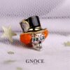 GNOCE Skull Charm for Bracelet Sterling - Image 3