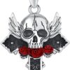 Skull Necklace for Men Sterling Silver