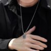 SIMONLY Memento Mori Necklace for Men 925 - Image 2