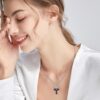 Skull Necklace for Men Sterling Silver - Image 4