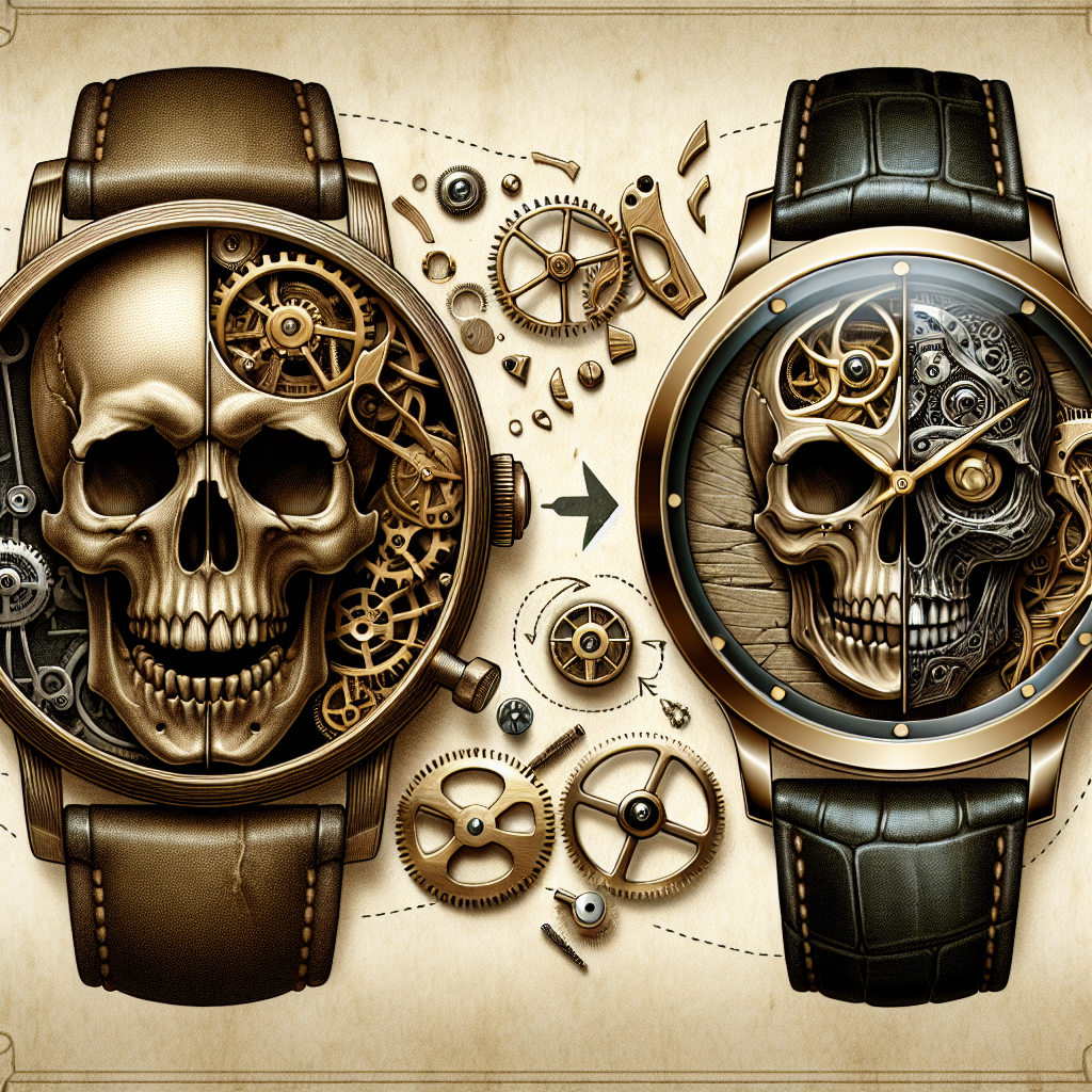 Skull watch